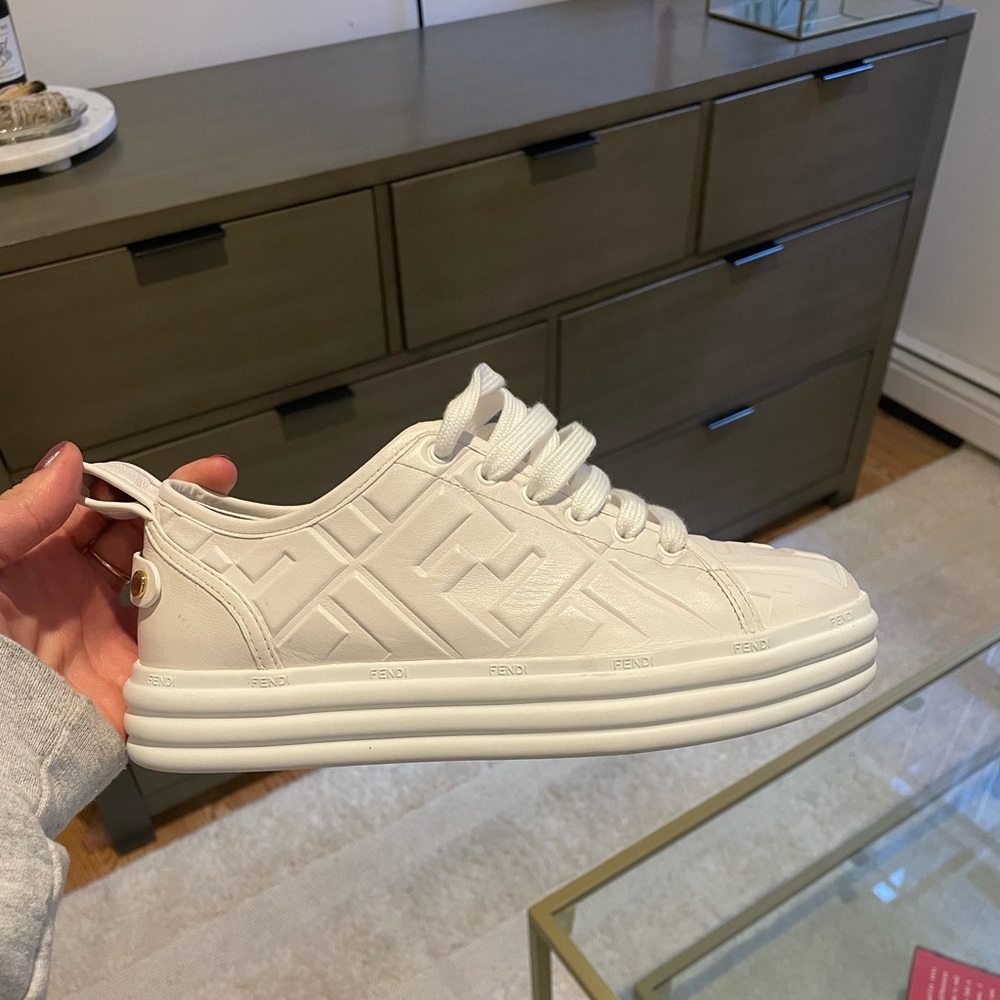 Fendi Logo Sneakers